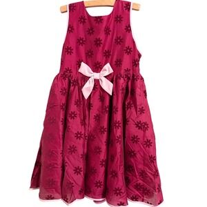 Finding Foxtale Girls Dress Size 10 Pink Floral Bow Party Special Occasion